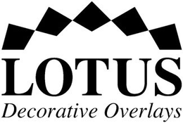 LOTUS DECORATIVE OVERLAYS trademark