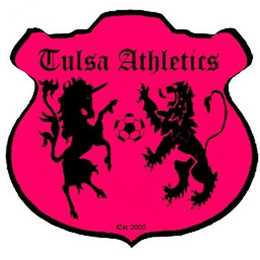 TULSA ATHLETICS EST. 2003 trademark