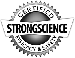 CERTIFIED, EFFICACY & SAFETY, STRONGSCIENCE trademark