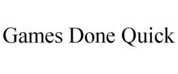 GAMES DONE QUICK trademark