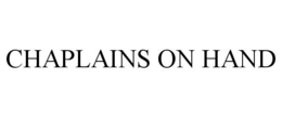 CHAPLAINS ON HAND trademark