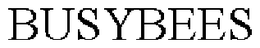 BUSYBEES trademark