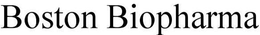 BOSTON BIOPHARMA trademark
