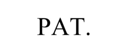 PAT. trademark