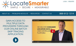 LOCATESMARTER SIMPLE · SECURE · MEASURABLE trademark