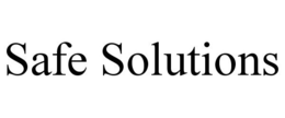 SAFE SOLUTIONS trademark