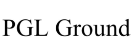PGL GROUND trademark