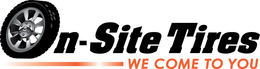 ON-SITE TIRES WE COME TO YOU trademark