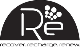 RE RECOVER. RECHARGE. RENEW. trademark