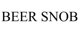 BEER SNOB trademark