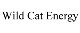 WILD CAT ENERGY trademark