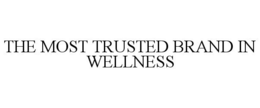 THE MOST TRUSTED BRAND IN WELLNESS trademark