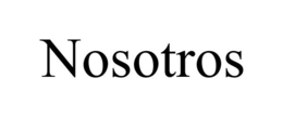 NOSOTROS trademark