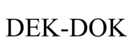 DEK-DOK trademark