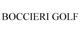BOCCIERI GOLF trademark