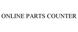 ONLINE PARTS COUNTER trademark