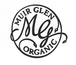 MG MUIR GLEN ORGANIC trademark