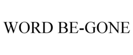 WORD BE-GONE trademark