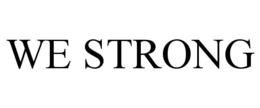 WE STRONG trademark