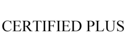 CERTIFIED PLUS trademark