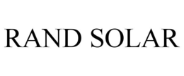 RAND SOLAR trademark