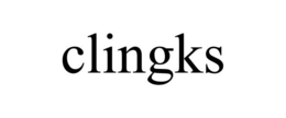CLINGKS trademark