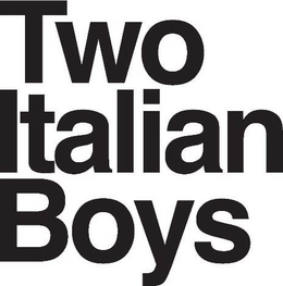 TWO ITALIAN BOYS trademark