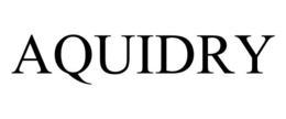AQUIDRY trademark
