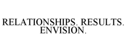 RELATIONSHIPS. RESULTS. ENVISION. trademark