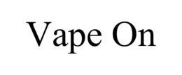VAPE ON trademark