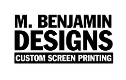 M. BENJAMIN DESIGNS CUSTOM SCREEN PRINTING trademark
