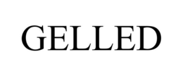 GELLED trademark