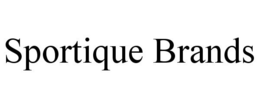 SPORTIQUE BRANDS trademark