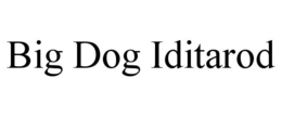 BIG DOG IDITAROD trademark