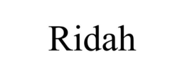 RIDAH trademark