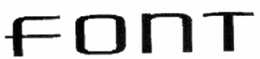FONT trademark