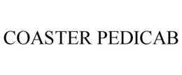COASTER PEDICAB trademark