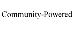 COMMUNITY-POWERED trademark