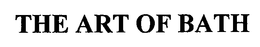 THE ART OF BATH trademark