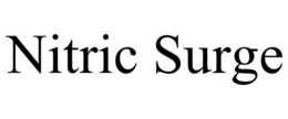 NITRIC SURGE trademark