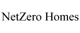 NETZERO HOMES trademark