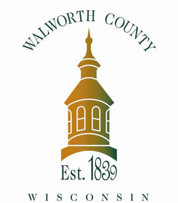 WALWORTH COUNTY EST. 1839 WISCONSIN trademark