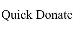 QUICK DONATE trademark
