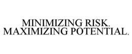 MINIMIZING RISK. MAXIMIZING POTENTIAL. trademark