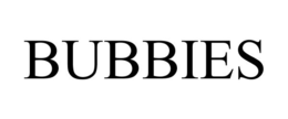 BUBBIES trademark