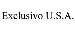 EXCLUSIVO U.S.A. trademark