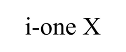 I-ONE X trademark