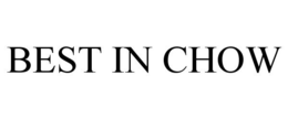 BEST IN CHOW trademark
