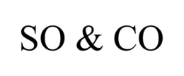 SO & CO trademark