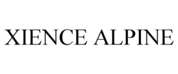 XIENCE ALPINE trademark